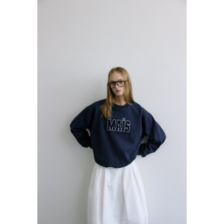 MAIS BOUCLE LOGO SWEAT SHIRT _ NAVY Faites des économies