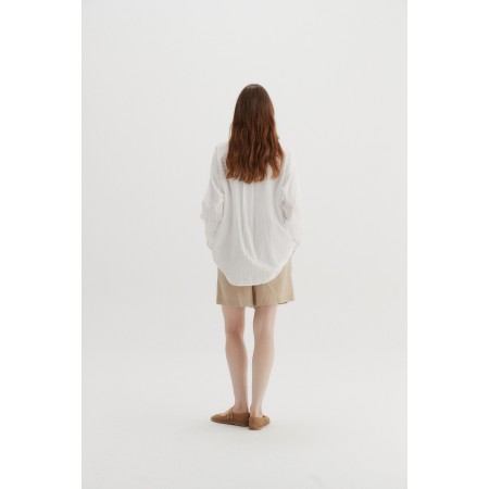 VINE SHIRT_IVORY soldes