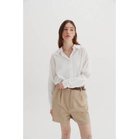 VINE SHIRT_IVORY soldes