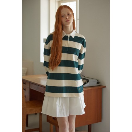 LONG STRIPE T-SHIRT_GREEN france