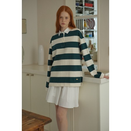 LONG STRIPE T-SHIRT_GREEN france