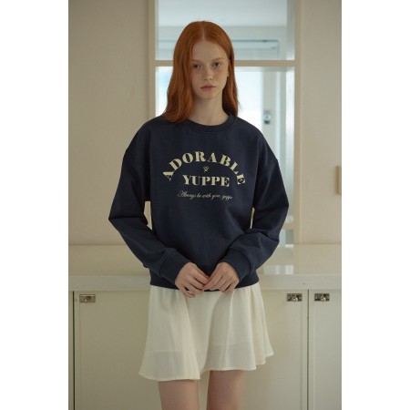 ADORABLE SWEATSHIRT_NAVY En savoir plus