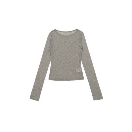 AS BASIC SEE-THROUGH T_MELANGE GREY Comparez plus de prix