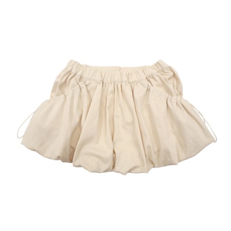 LAYERED POCKET BALLOON SKIRT_CREAM sur le site 