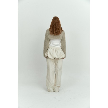 RIVET COTTON PANTS_CREAM Vous souhaitez 