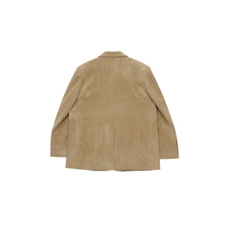 STITCH SUEDE JACKET_BEIGE est présent 