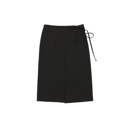 UNBALANCE FLIP SKIRT_BLACK livraison et retour toujours gratuits