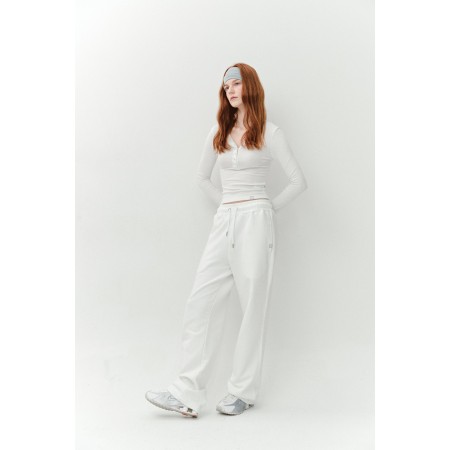 AS BASIC SWEATPANTS_IVORY de pas cher