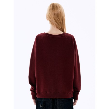 Beads Heart Sweatshirt_Burgundy ouvre sa boutique