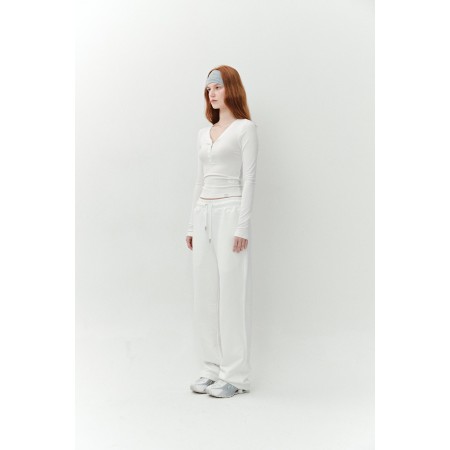 AS BASIC SWEATPANTS_IVORY de pas cher