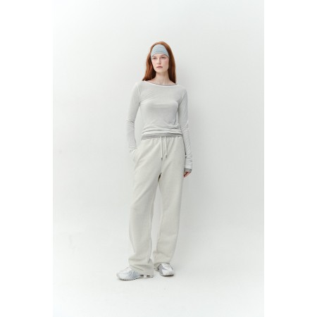 AS BASIC SWEATPANTS_OATMEAL pas chere