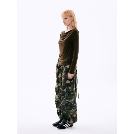 D-ring Cargo Pants_Camoflage à prix réduit toute l'année