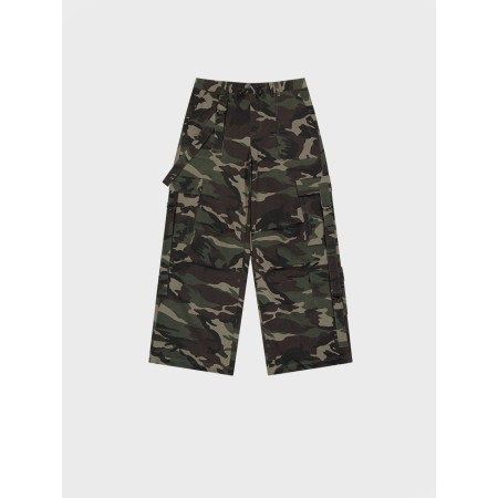 D-ring Cargo Pants_Camoflage à prix réduit toute l'année