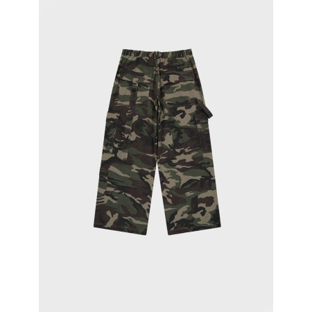 D-ring Cargo Pants_Camoflage à prix réduit toute l'année