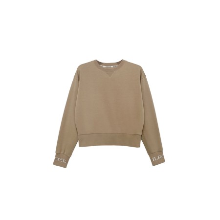 JACQUARD SWEATSHIRT_BEIGE En savoir plus