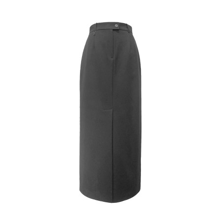 LUXE LONG SKIRT_GREY Faites des économies