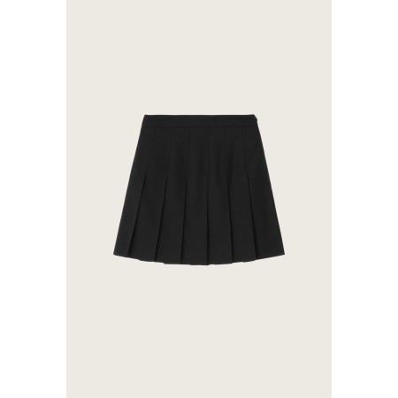 PLEATS MINI SKIRT_BLACK les ctes