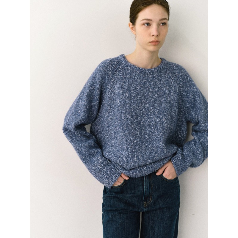 MARSEILLE ALPACA KNIT_BLUE acheter en ligne