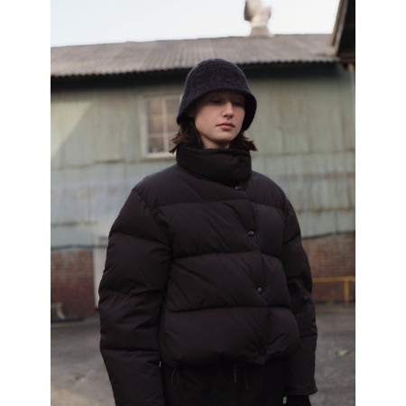 KOYO SHORT PADDED JACKET_BLACK solde