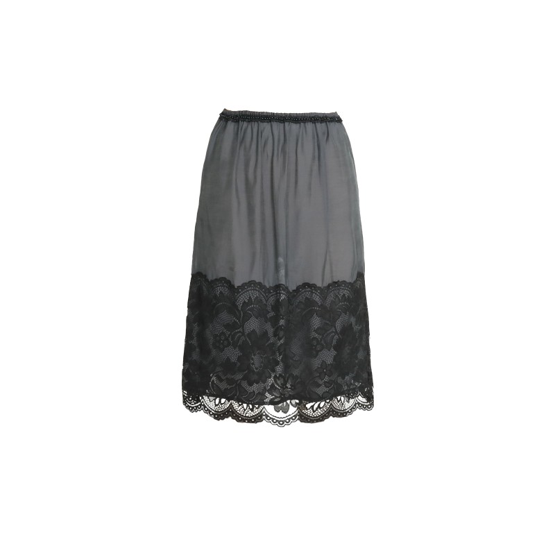 LACE LAYER SKIRT_CHARCOAL Comment ça marche