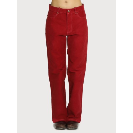 STAR STUD BRUSHED COTTON PANTS_KETCHUP basket pas cher