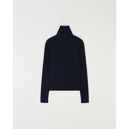 ESSENTIAL RIBBED WOOL TURTLENECK_NAVY du meilleur 