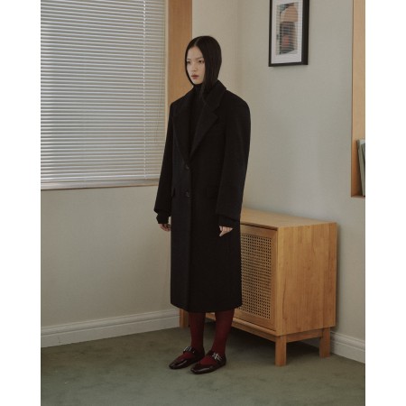 TAILORED WOOL SINGLE COAT_BLACK plus qu'un jeu 