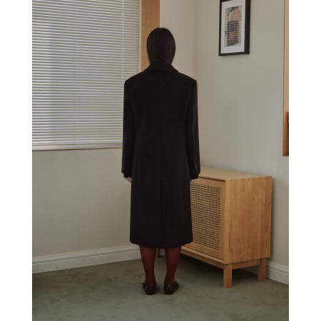 TAILORED WOOL SINGLE COAT_BLACK plus qu'un jeu 