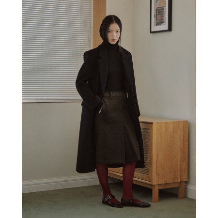 TAILORED WOOL SINGLE COAT_BLACK plus qu'un jeu 