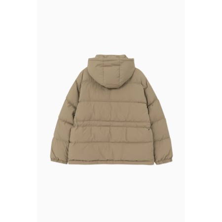 WALES HALF PADDING JUMPER_BEIGE online