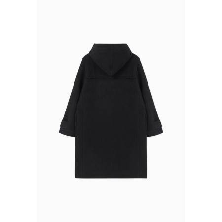 ANGORA TOI HOODED DUFFLE COAT_BLACK français