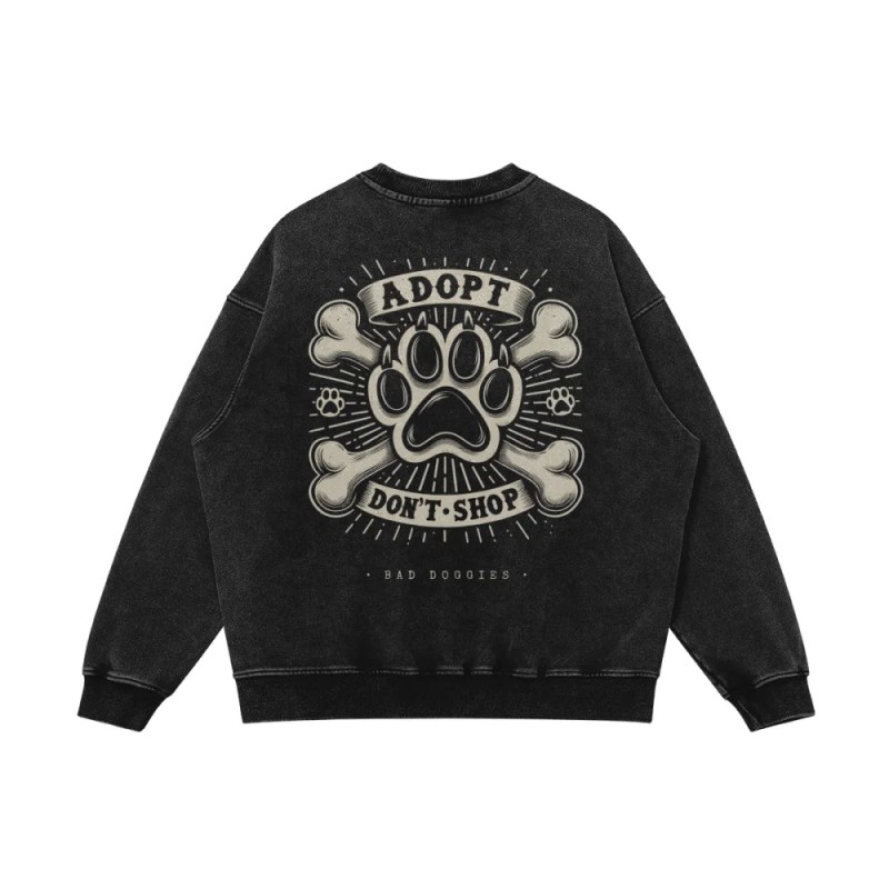 Crewneck - Adopt Don't Shop 🐾 solde