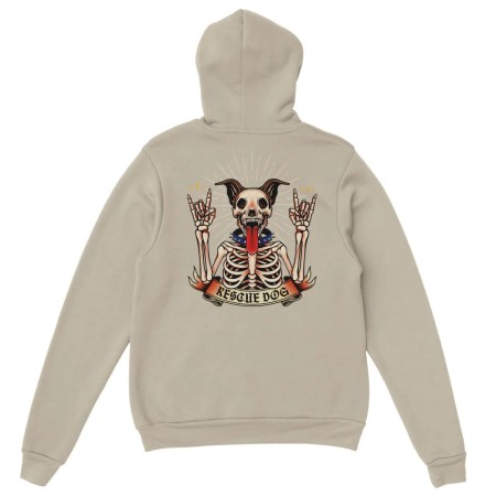 Hoodie Rescue Dog Skeleton basket pas cher