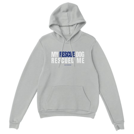 Hoodie My Rescue Dog Rescued Me paiement sécurisé