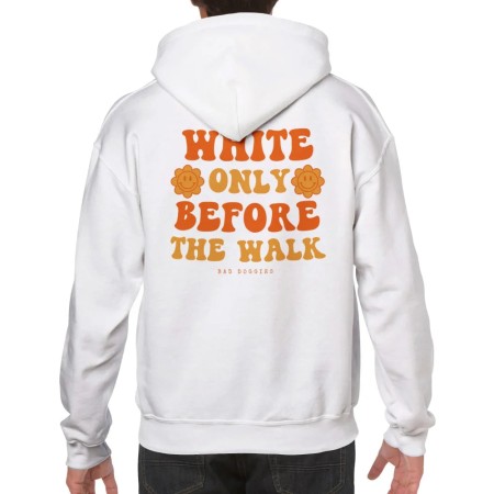 Hoodie 🧡 WHITE ONLY BEFORE THE WALK 🧡 d'Europe débarque