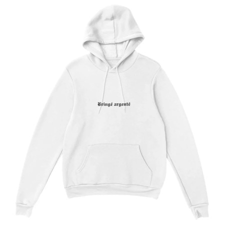 Hoodie 𝕭𝖗𝖎𝖓𝖌𝖊 𝖆𝖗𝖌𝖊𝖓𝖙𝖊 🩶 le des métaux précieux