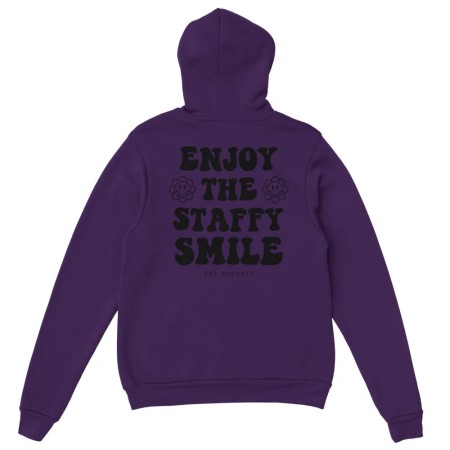 Hoodie ENJOY THE STAFFY SMILE ✨ - 16 coloris l'achat 