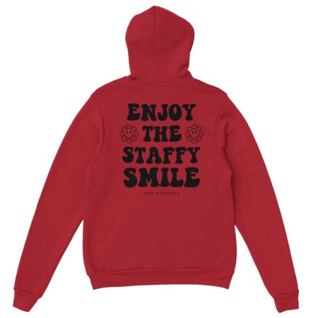 Hoodie ENJOY THE STAFFY SMILE ✨ - 16 coloris l'achat 