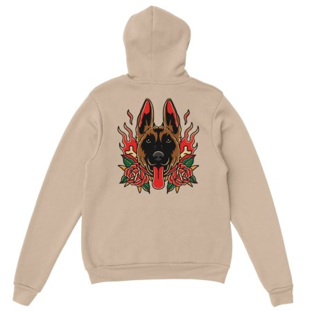 Hoodie 𝕭𝖆𝖉 𝕽𝖔𝖘𝖊𝖘 🥀 - Malinois d'Europe débarque