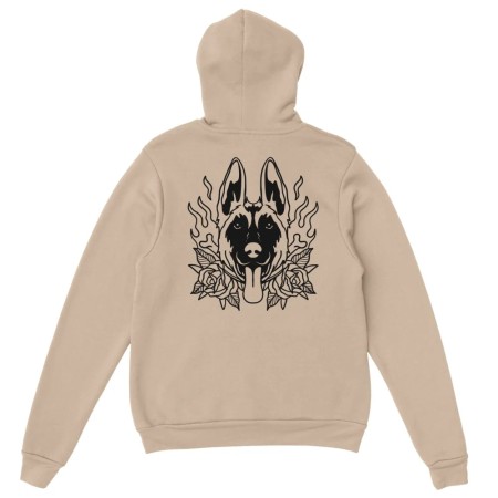 Hoodie 𝕭𝖆𝖉 𝕽𝖔𝖘𝖊𝖘 🥀 - Malinois livraison et retour toujours gratuits