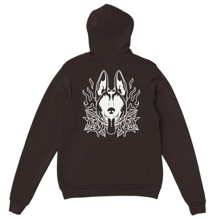 Hoodie 𝕭𝖆𝖉 𝕽𝖔𝖘𝖊𝖘 🥀 - Malinois livraison et retour toujours gratuits