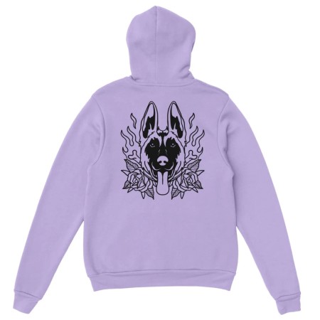 Hoodie 𝕭𝖆𝖉 𝕽𝖔𝖘𝖊𝖘 🥀 - Malinois livraison et retour toujours gratuits