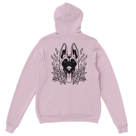 Hoodie 𝕭𝖆𝖉 𝕽𝖔𝖘𝖊𝖘 🥀 - Malinois livraison et retour toujours gratuits