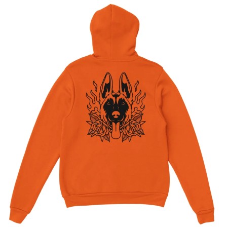 Hoodie 𝕭𝖆𝖉 𝕽𝖔𝖘𝖊𝖘 🥀 - Malinois livraison et retour toujours gratuits