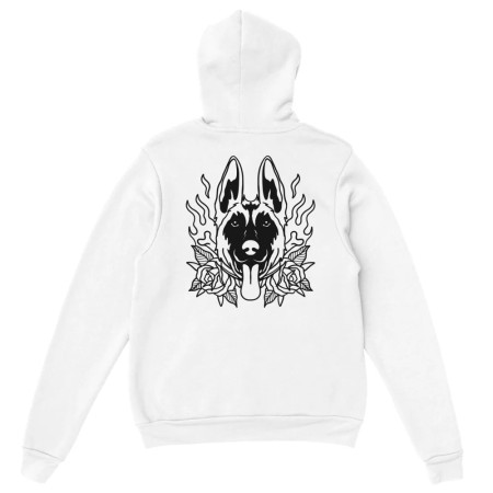 Hoodie 𝕭𝖆𝖉 𝕽𝖔𝖘𝖊𝖘 🥀 - Malinois livraison et retour toujours gratuits