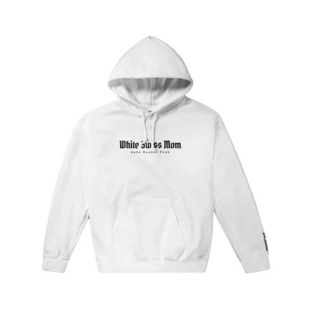 Hoodie BRODÉ - 𝖂𝖍𝖎𝖙𝖊 𝕾𝖜𝖎𝖘𝖘 𝕸𝖔𝖒 𝙰𝚗𝚝𝚒 𝚂𝚘𝚌𝚒𝚊𝚕 𝙲𝚕𝚞𝚋 ✨ le des métaux précieux