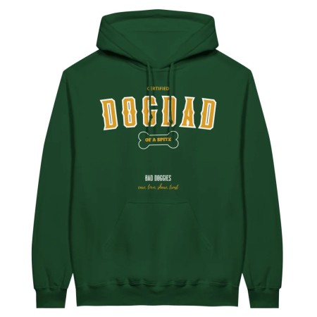 Hoodie CERTIFIED DOGDAD CLUB 🎓 - Spitz une grave pollution 