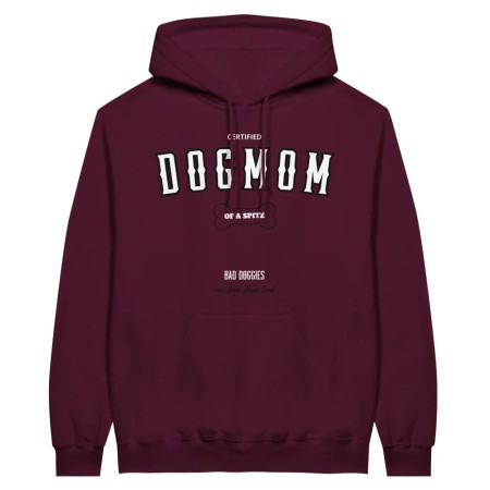 Hoodie CERTIFIED DOGMOM CLUB 🎓 - Spitz Livraison rapide