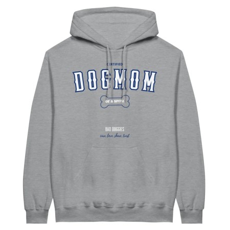 Hoodie CERTIFIED DOGMOM CLUB 🎓 - Spitz Livraison rapide