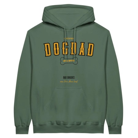 Hoodie CERTIFIED DOGDAD CLUB 🎓 - Spitz une grave pollution 